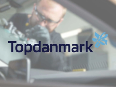 topdanmark anbefaler Dansk Bilglas ved glasskade på bilen