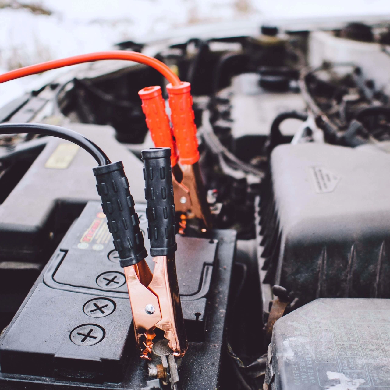 temperatur og bilbatteri