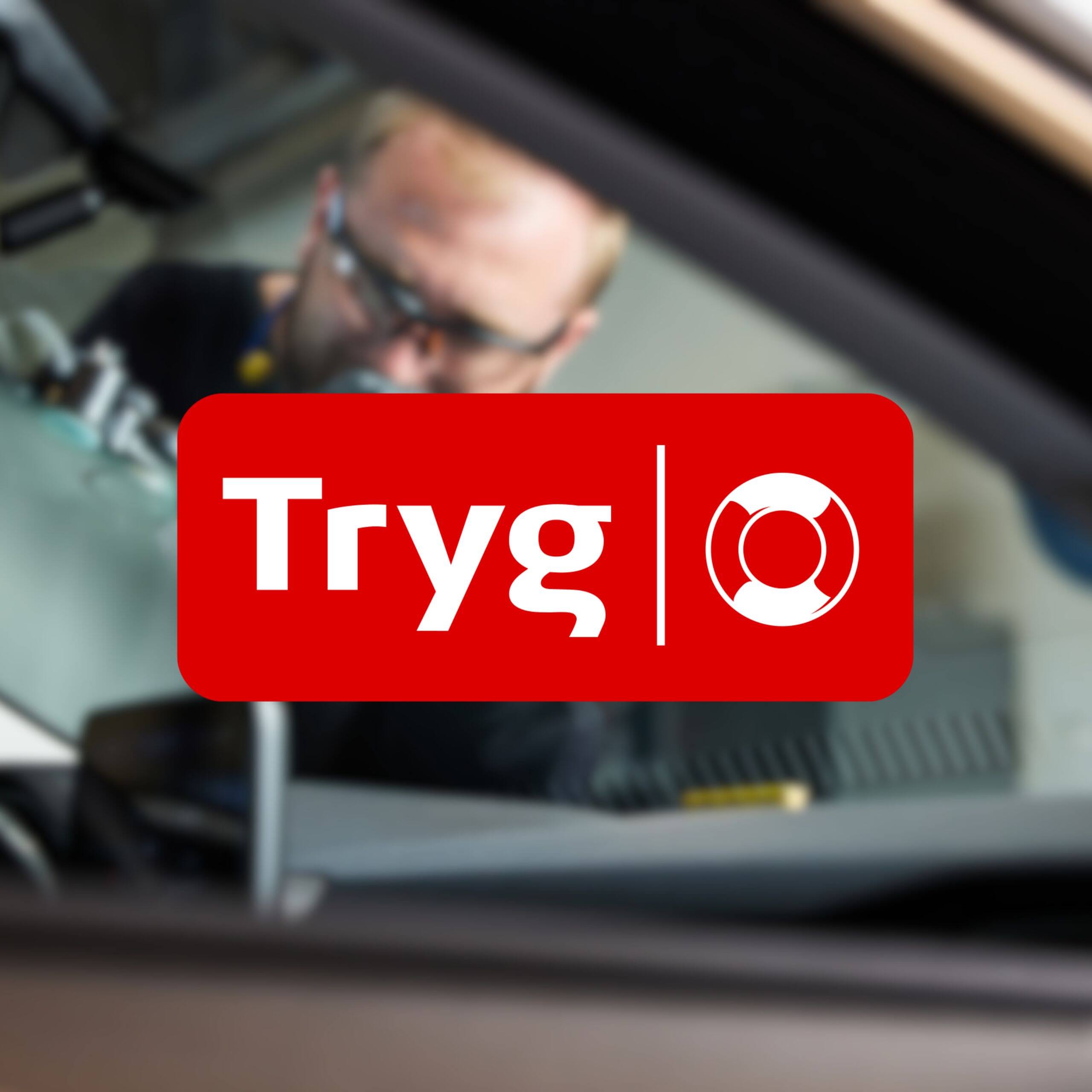 Tryg Forsikring anbefaler Dansk Bilglas ved rudeskift
