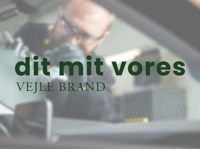 Vejle Brand anbefaler Dansk Bilglas ved glasskade på bil